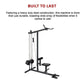 Lat PullDown Low Row Fitness Machine