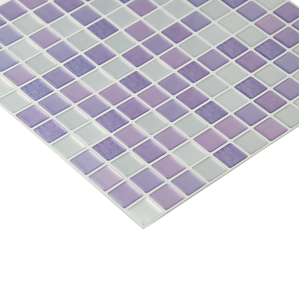 Tiles 3D Peel and Stick Wall Tile Crystal Mosaic 10 Sheets