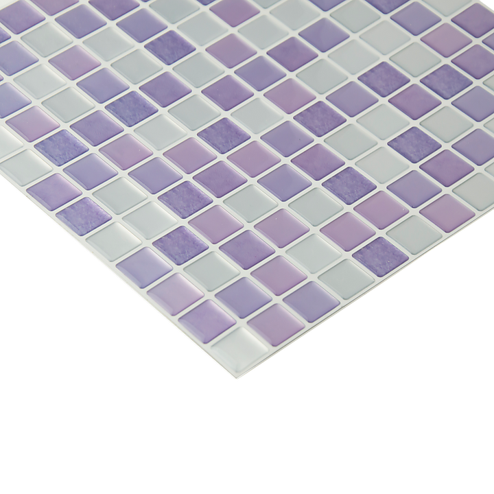 Tiles 3D Peel and Stick Wall Tile Crystal Mosaic 10 Sheets