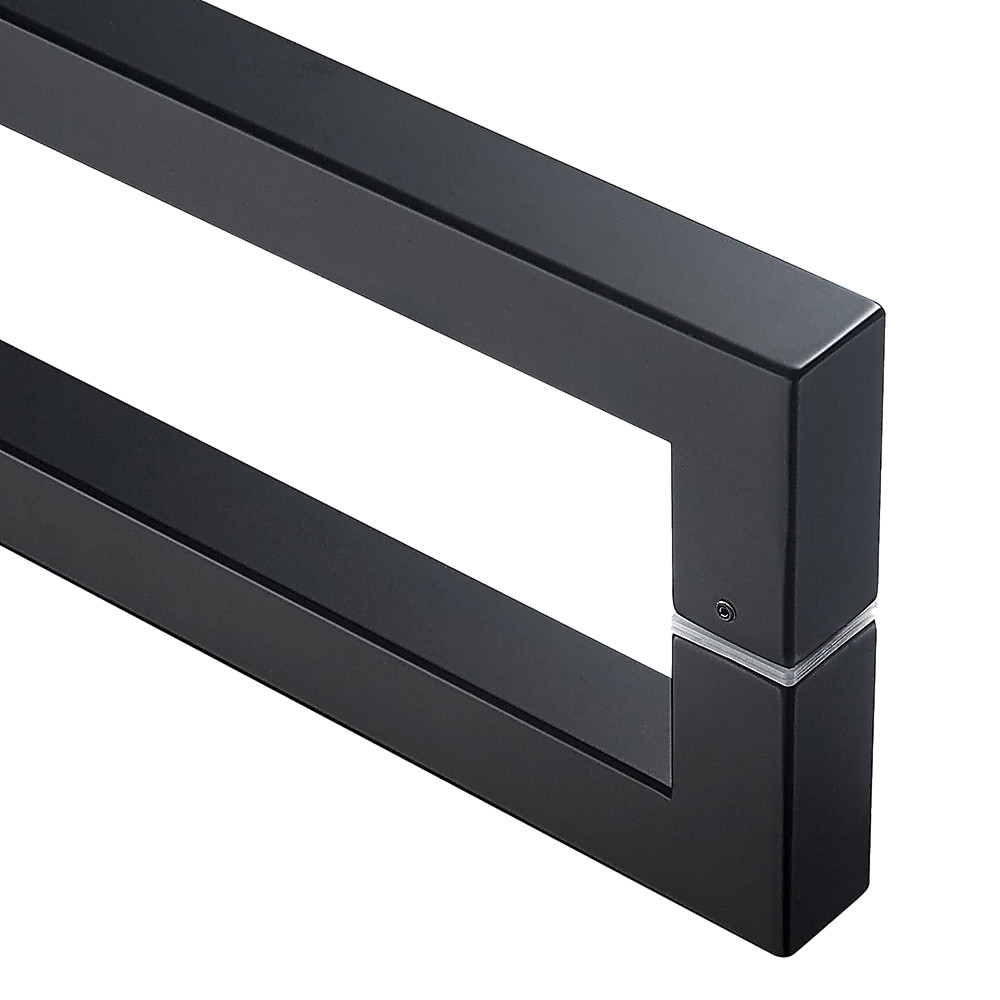 Entrance Door Pull Handle Matte Black 1500mm