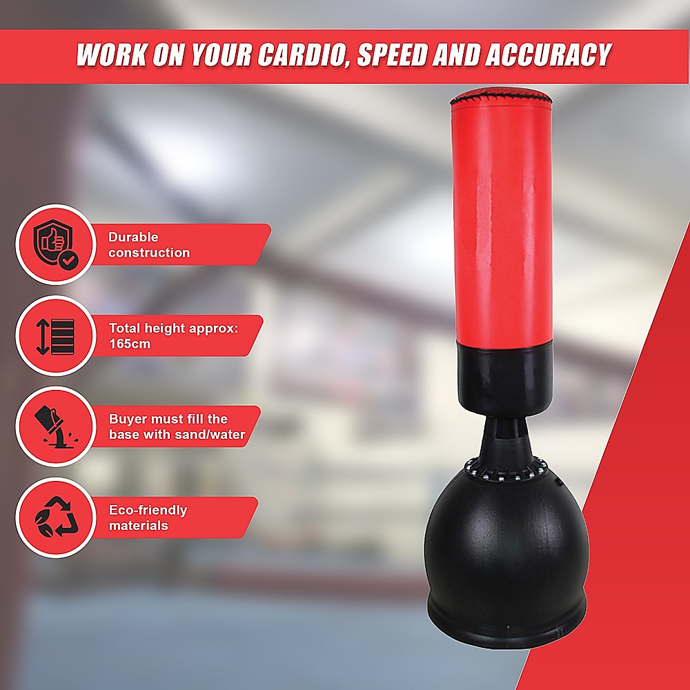 165CM Boxing Punching Bag Free Standing