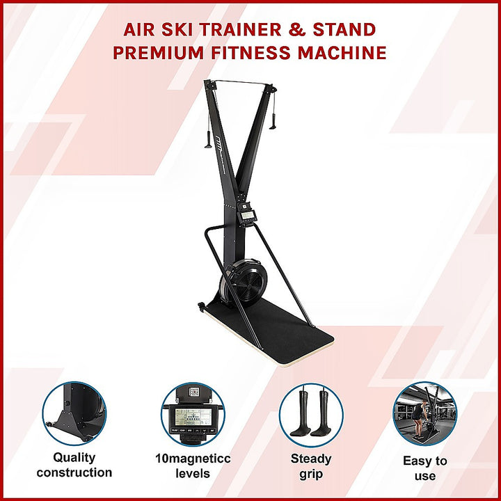 Air Ski Trainer & Stand Premium Fitness Machine