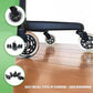 5x Office Chair Rollerblade Caster Wheels Safe for All Floors - Universal Fit