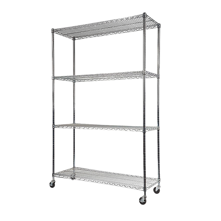 Modular Wire Storage Shelf 1200 x 450 x 1800mm Steel Shelving