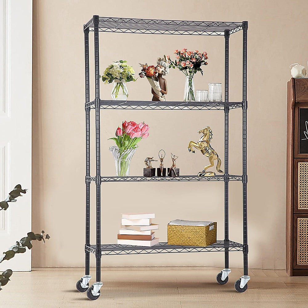 Modular Wire Storage Shelf 1200 x 450 x 1800mm Steel Shelving