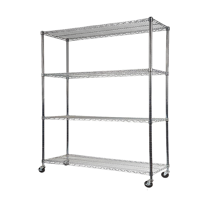 Modular Wire Storage Shelf 1200 x 600 x 1800mm Steel Shelving