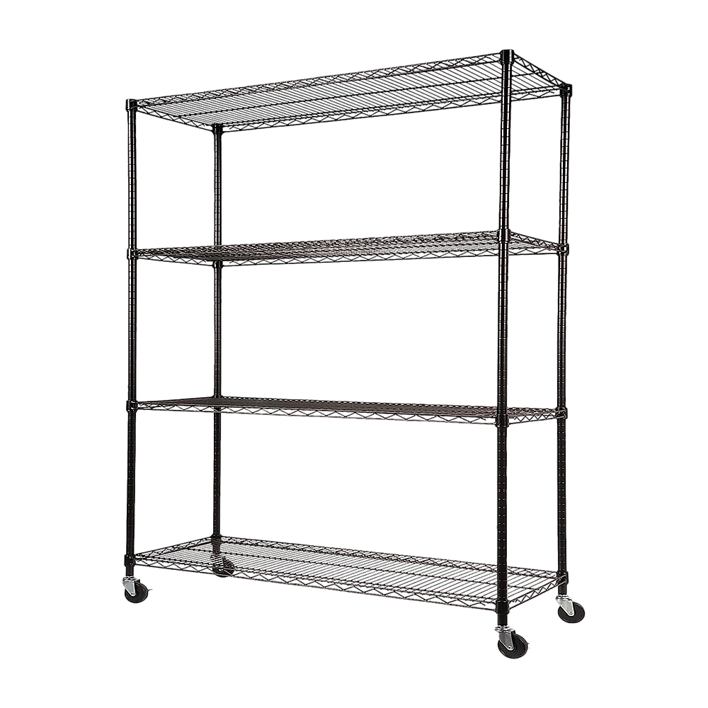 Modular Wire Storage Shelf 1500 x 350 x 1800mm Steel Shelving