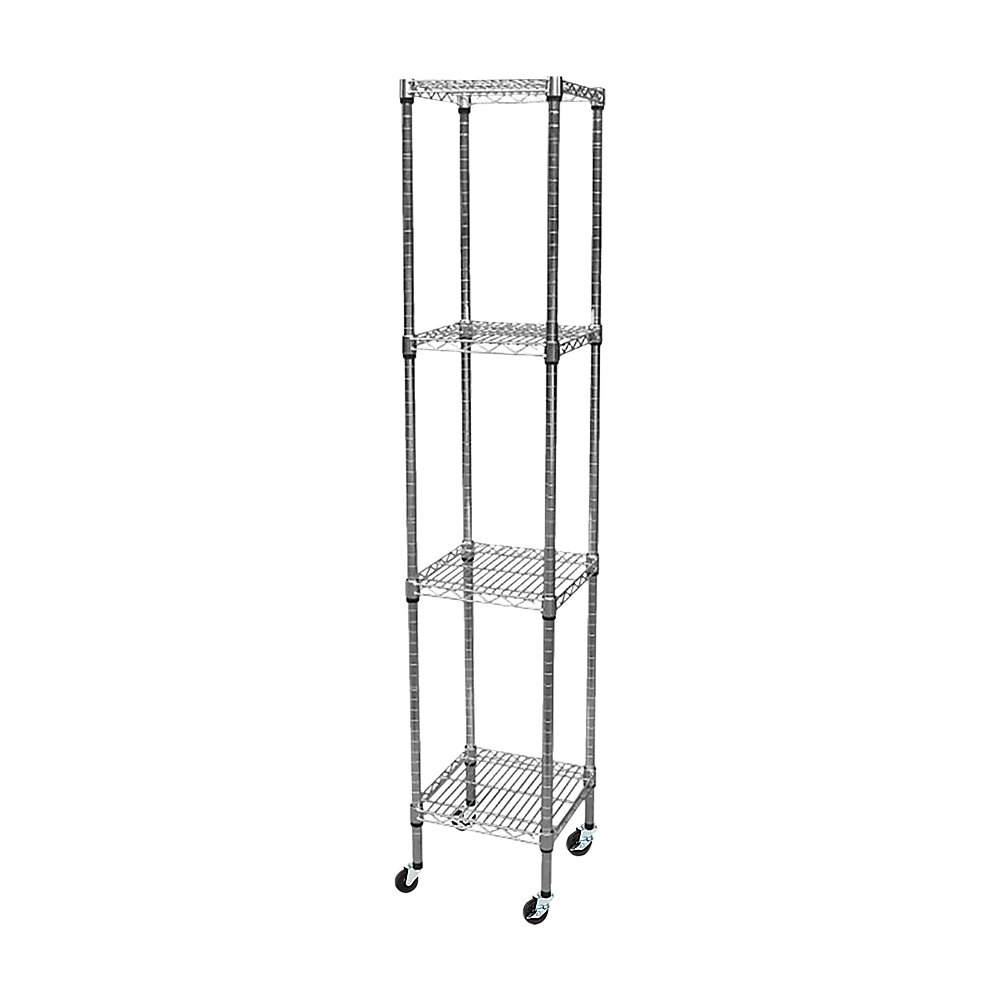 Modular Wire Storage Shelf 350 x 350 x 1800mm Steel Shelving