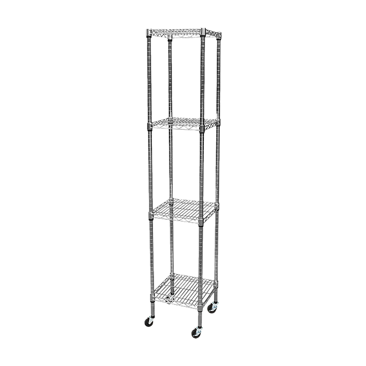 Modular Wire Storage Shelf 350 x 350 x 1800mm Steel Shelving