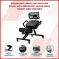 Ergonomic Kneeling Posture Chair with Backrest Adjustable Height and Casters