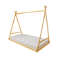 Kids Tent Montessori Toddler Floor Bed Wooden Bedframe