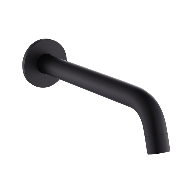 220mm Bath Spout in Matte Black Finish