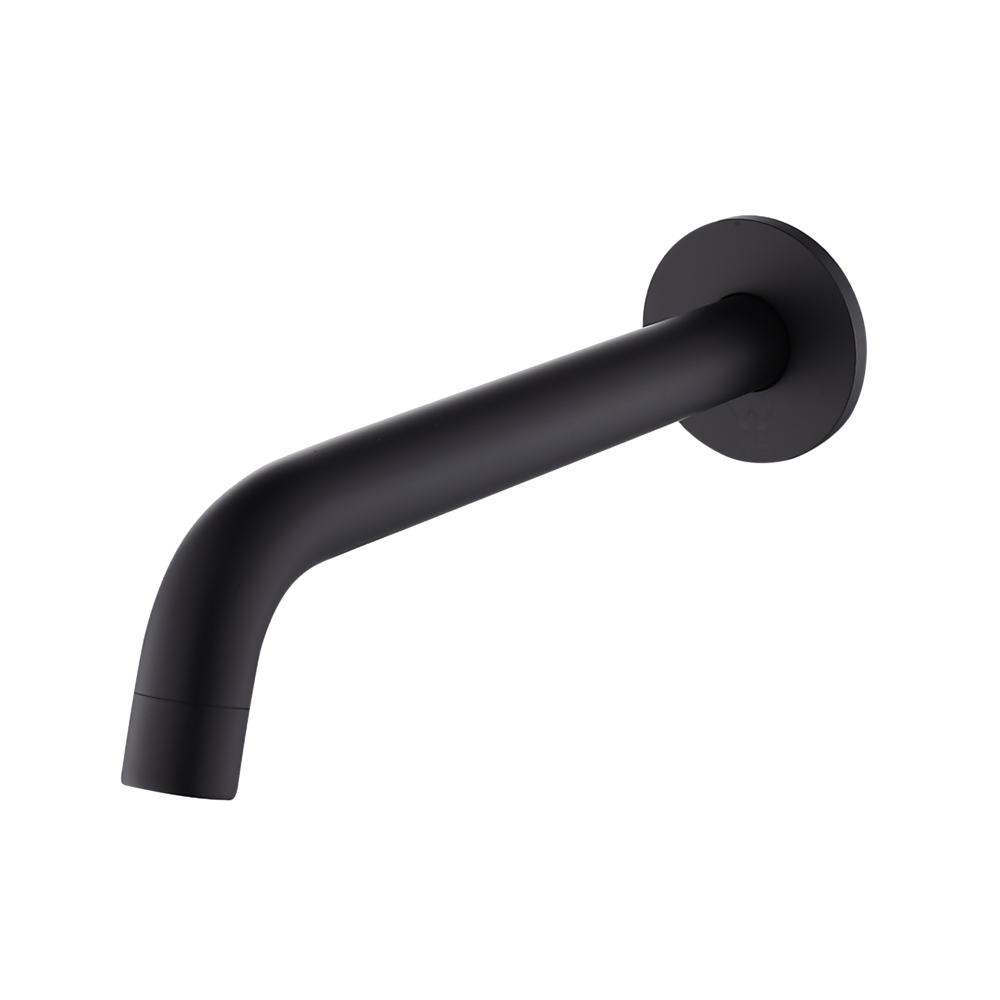 220mm Bath Spout in Matte Black Finish