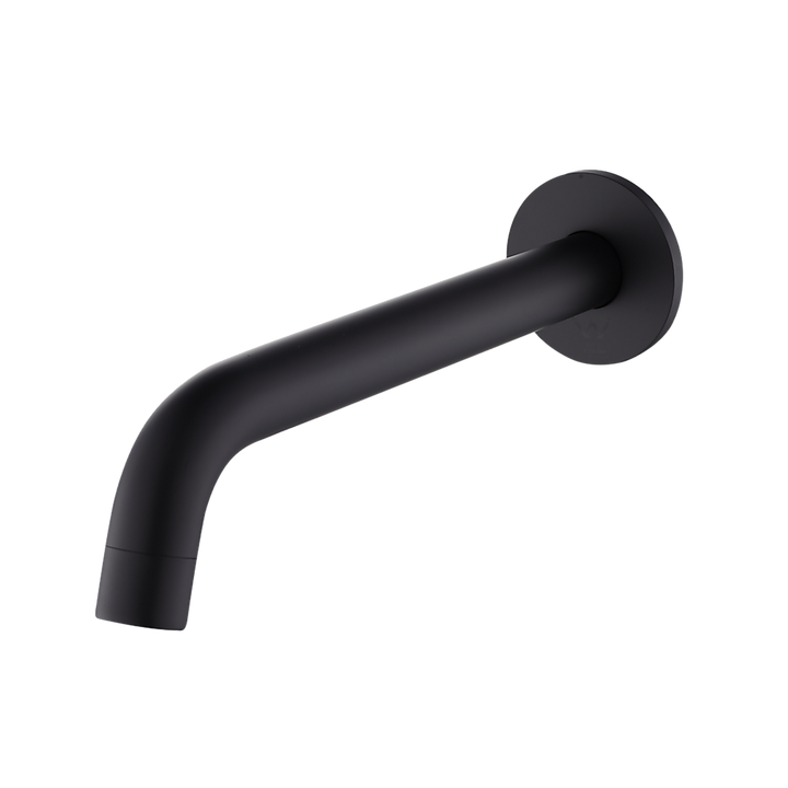 220mm Bath Spout in Matte Black Finish