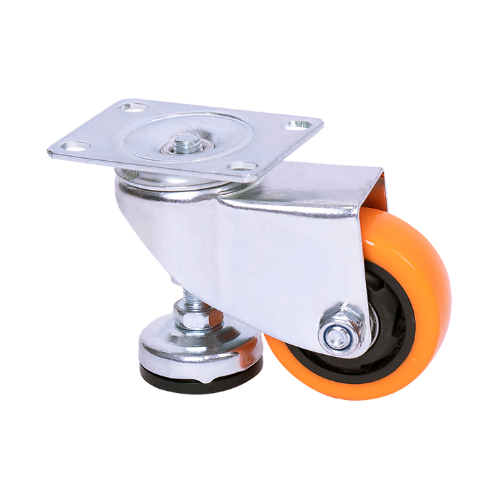 Leveling Casters Swivel Wheels Set of 4, 360 kg Total Load Capacity