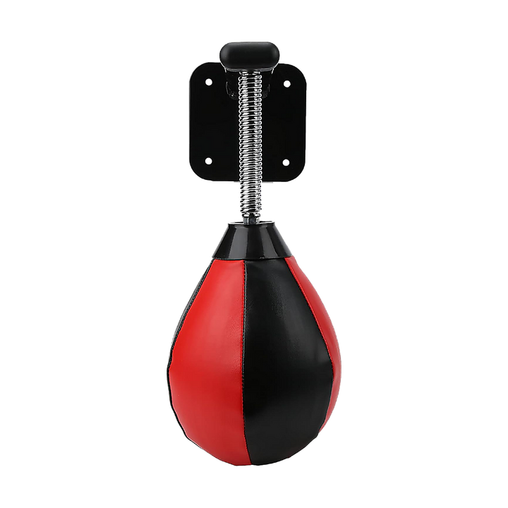 Wall Hanging Boxing Punching Bag Speed Training Stress Relief Kit with Wall Mount Bracket