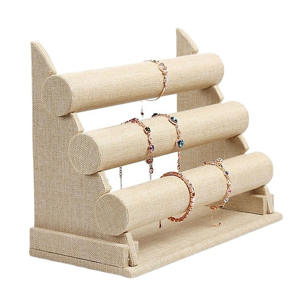 3-Tier Triple Bar Jewellery Display Rack