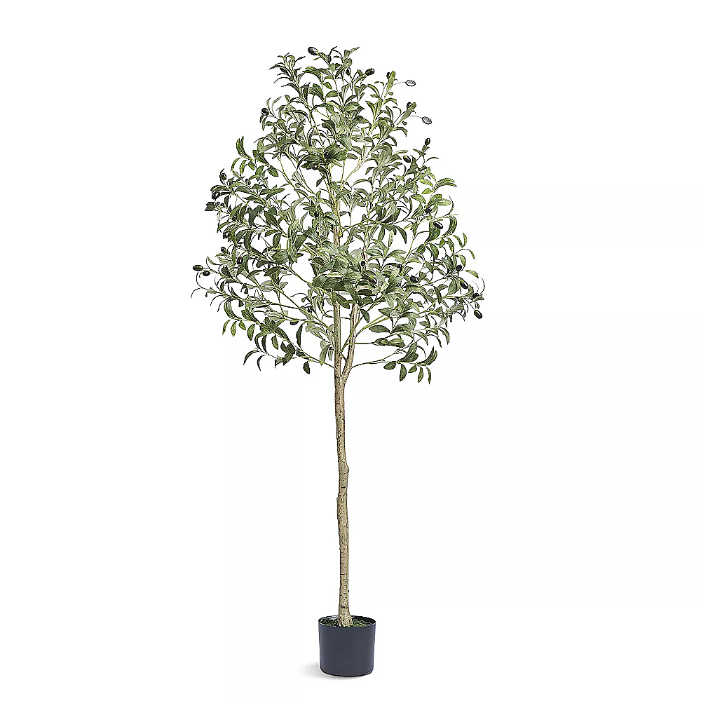 150cm Artificial Olive Tree Green Natural Tall Faux Lifelike