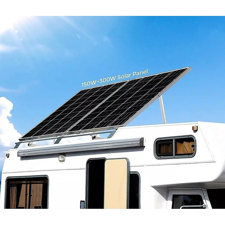 104cm Solar Panel RV Tilt Mount Brackets Roof Flat Surface