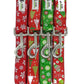 Christmas Dog Leashes 1.2m - Moondidley Pets Green Snow Flakes