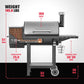 Asmoke AS660N-2 WOOD PELLET GRILL SILVER