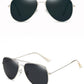 Fashion Sunglasses - Amalfi - Silver - Black