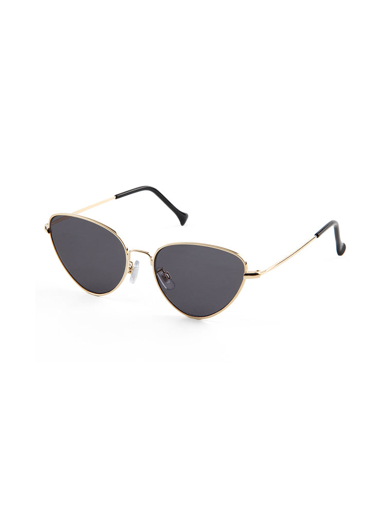 Fashion Sunglasses - Catania - Gold - Black