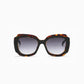 Fashion Sunglasses - Como - Leopard with Grey Fade