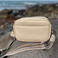 Vegan PU Leather Melbourne Crossbody - Ivory