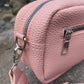 Vegan PU Leather Melbourne Crossbody - Pink