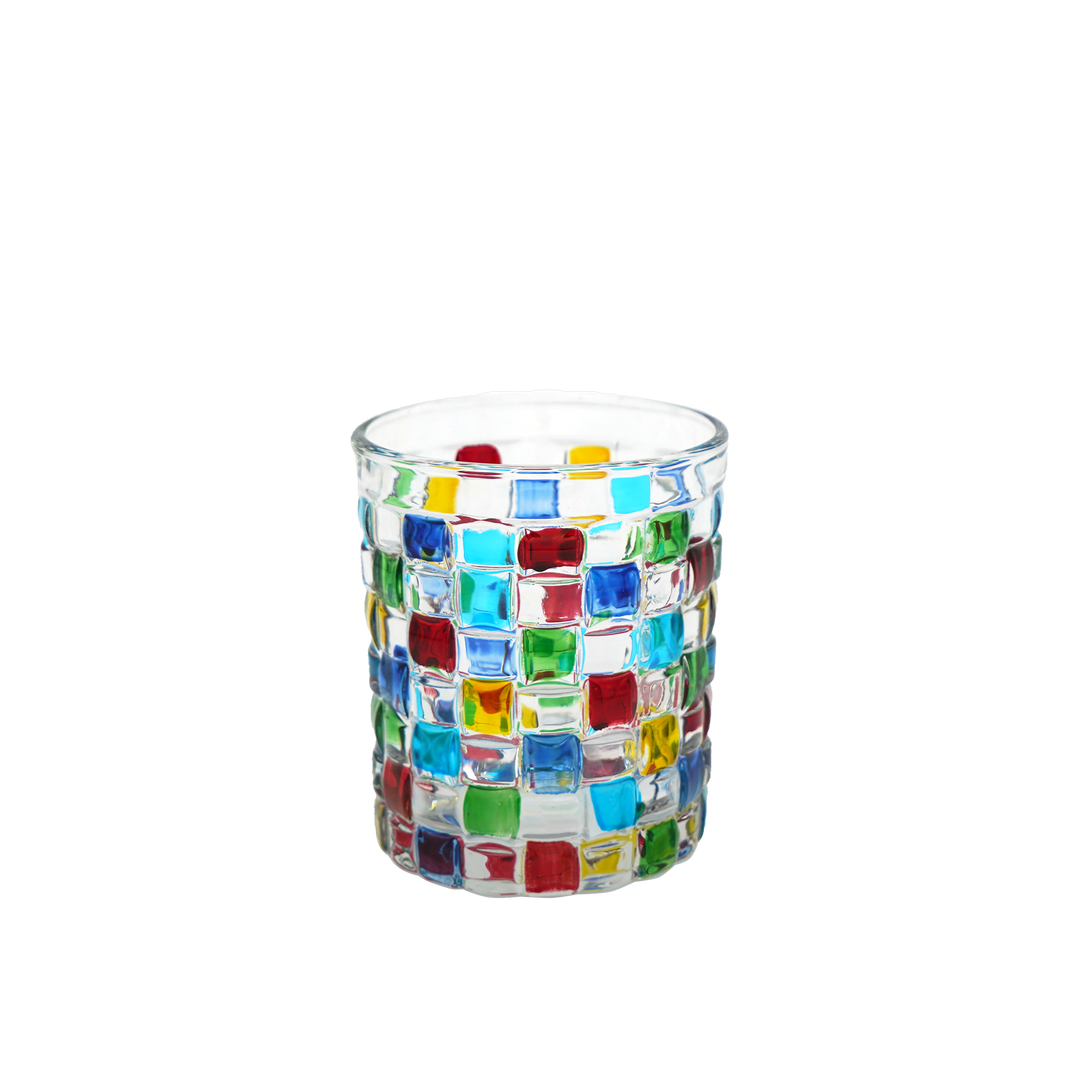 Rubik Glass Tumbler - 210ml