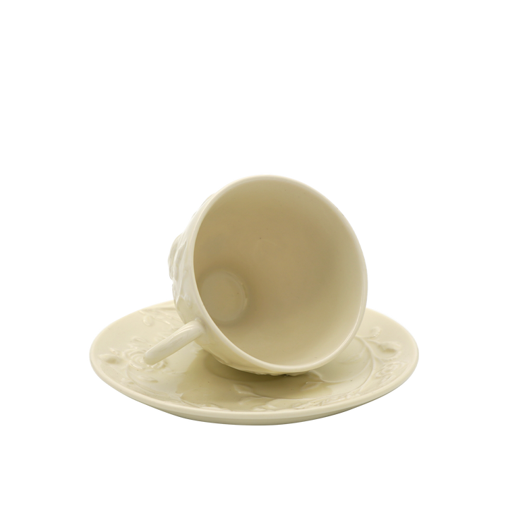 Faubourg Rose Embossed Cup and Saucer - 250ml