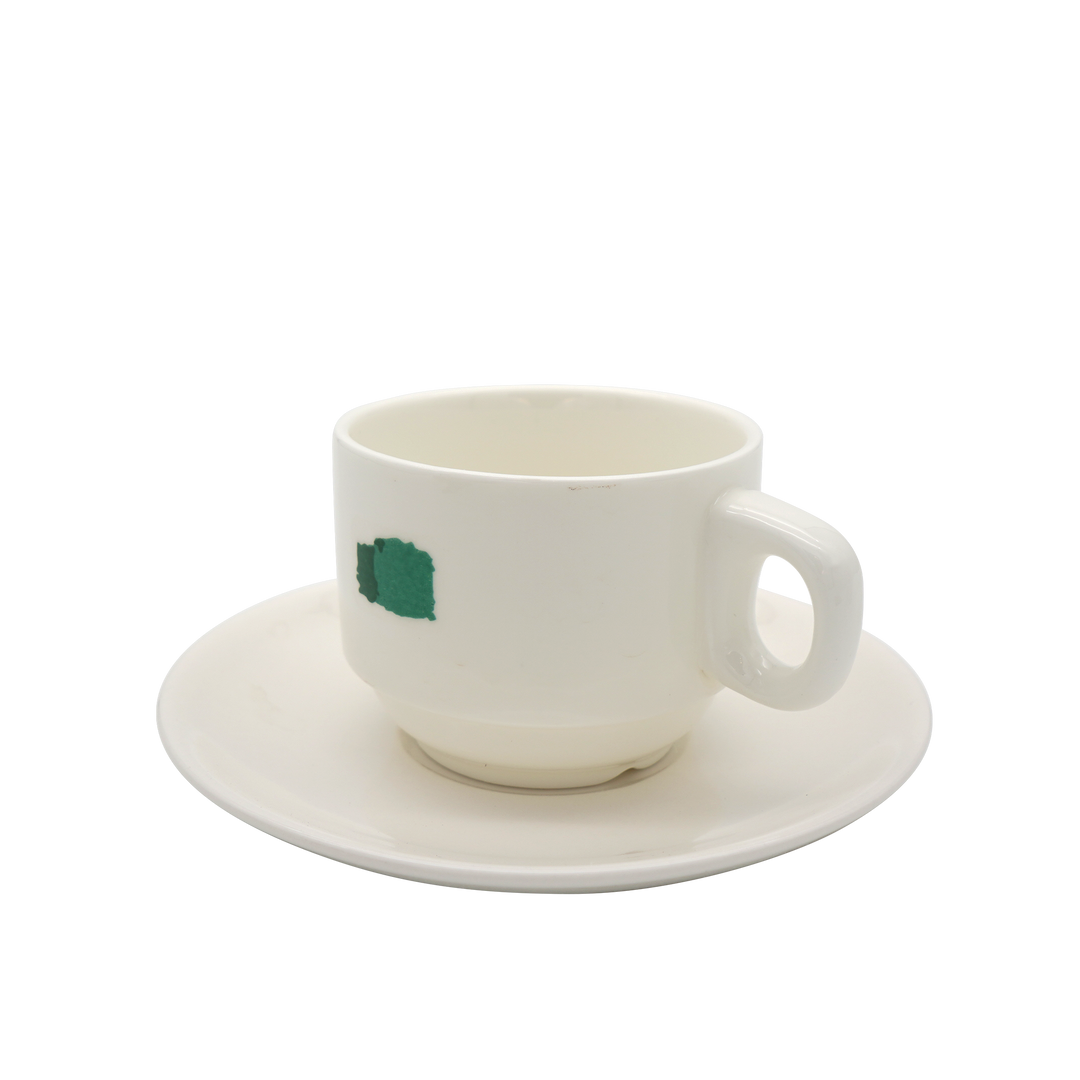 Summer Block Cup and Saucer - 200ml