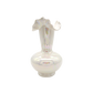 Mermaid Iridescent Ceramic Vase white