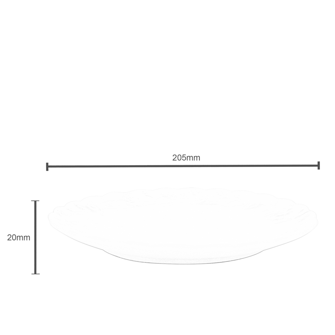 Faubourg Embossed Flat Plate