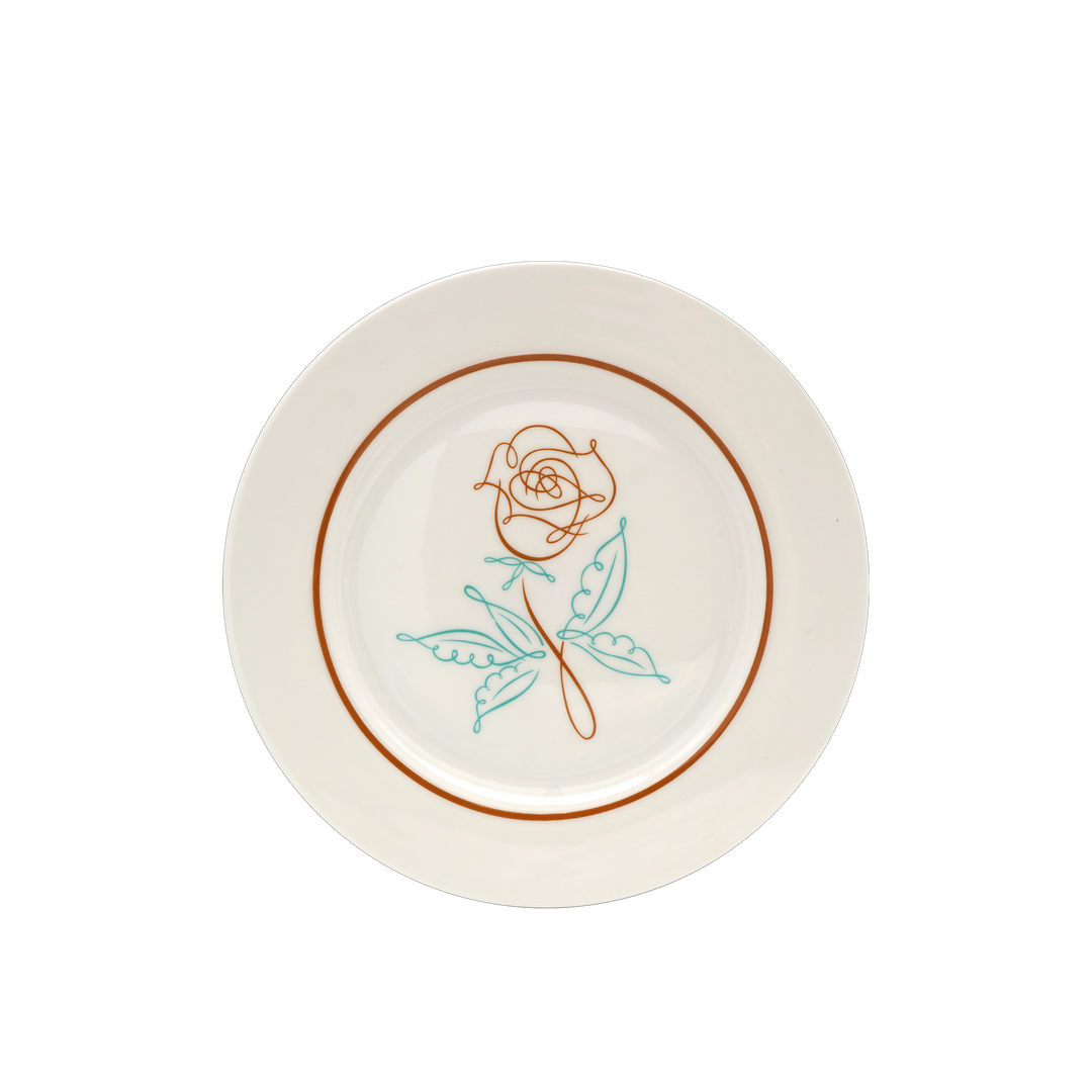 Florence Rose Flat Plate