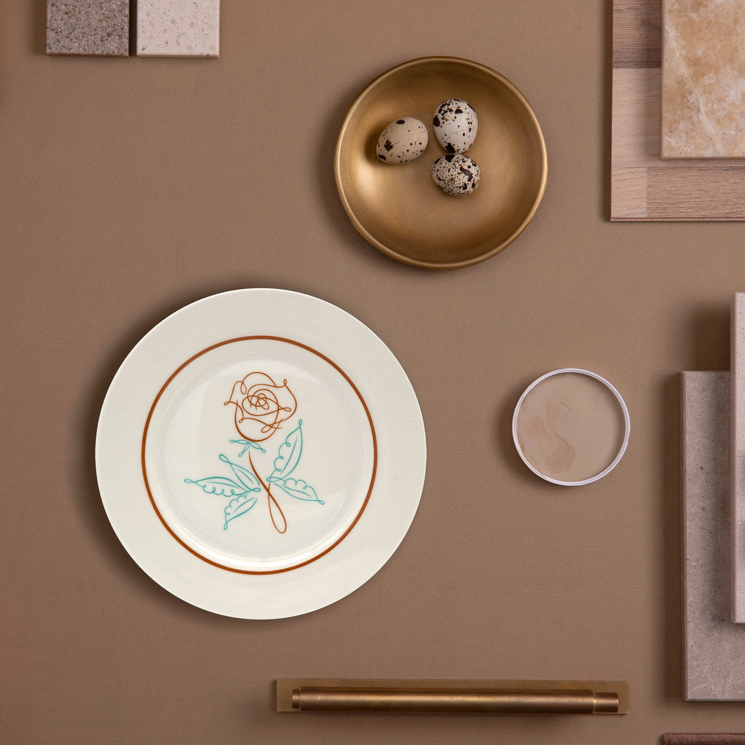 Florence Rose Flat Plate