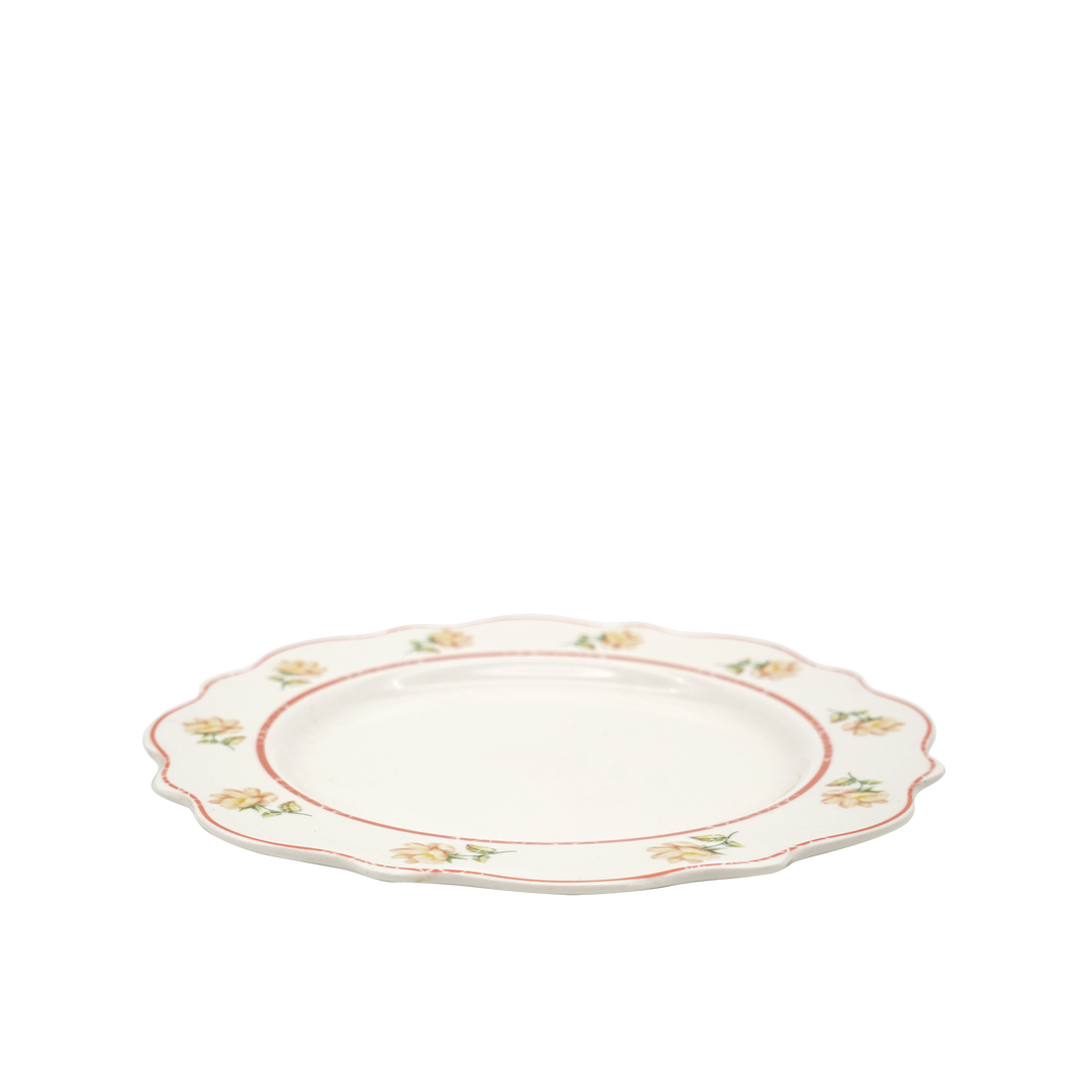 Bloom Rose Flat Plate