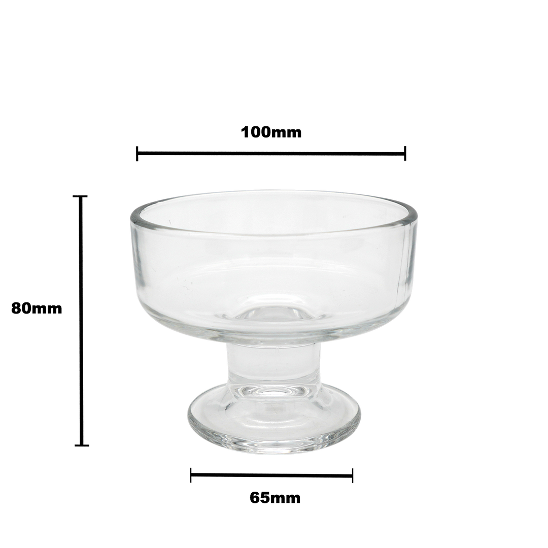 Authur Dessert Glass Bowl - 200ml clear