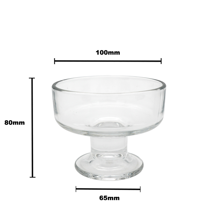 Authur Dessert Glass Bowl - 200ml clear