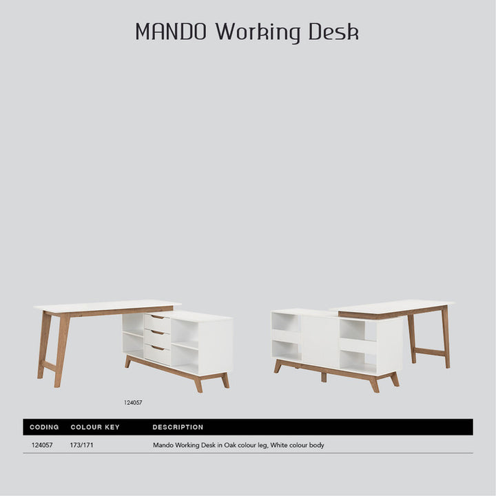 Mando Study Desk Working Station