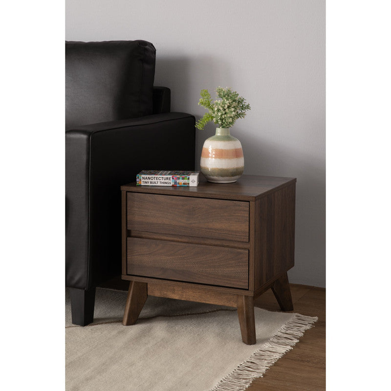 Hirado Bedside Table - Cocoa