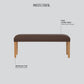 Mesi bench Ottoman - Cocoa