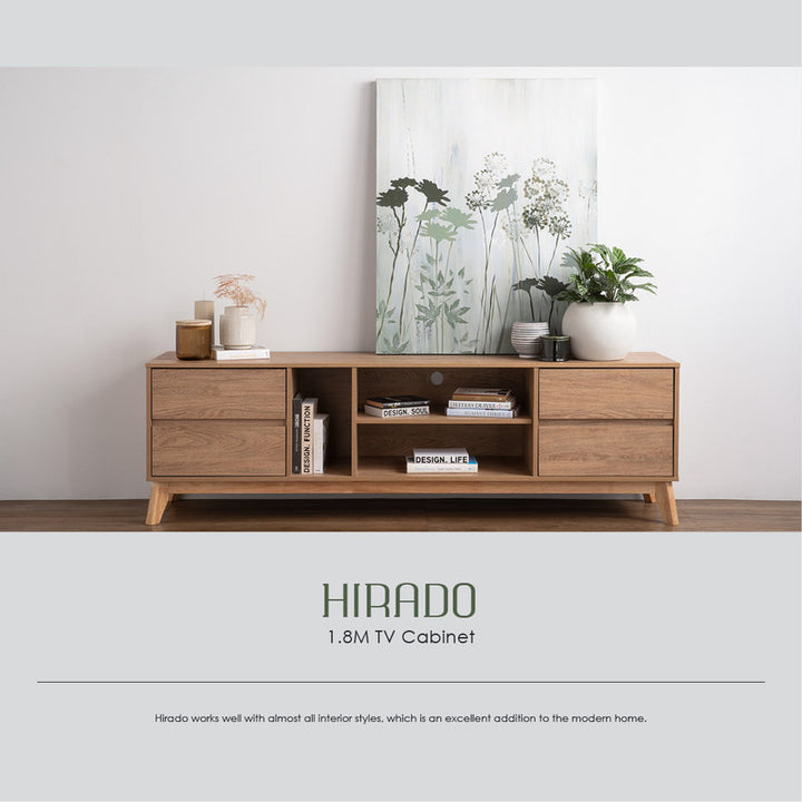 Hirado Entertainment TV Unit - Natural