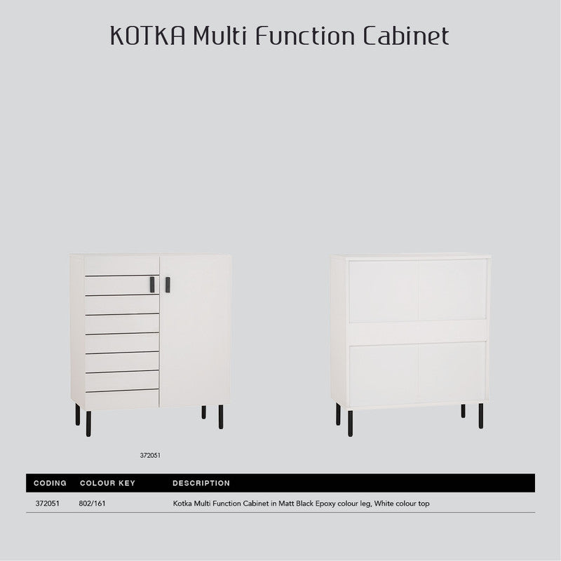 Kotka Multifunction Cabinet Shoe Cabinet