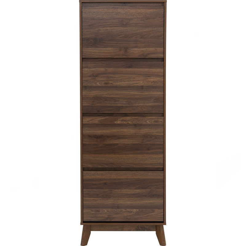 Hirado Tall Shoe Cabinet - Cocoa