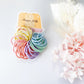 MANGO JELLY Kids Hair Ties (3cm) - Bubbly Candy - One Pack