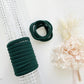 MANGO JELLY Metal Free Hair ties (4.5cm) - School Colour Bottle Green 10P - Six Pack