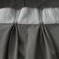 Large Thick Velvet Blockout Curtains 550x 230cm PINCH PLEAT 2 panel+Hooks Grey