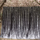 Large Thick Velvet Curtains Stunning Flocking 580x270cm+Hook Pinch Pleat Silver Grey